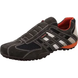 GEOX Snake U4207L dark grey/off white 39
