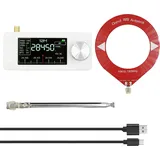 0,5-108 MHz Tragbares Mini-Radio mit 1,9-Zoll-IPS-Bildschirm LSB/USB/AM/FM Mini-Taschenradio Allband-Radioempfänger mit Antenne