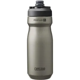 CamelBak Podium Ins Titanium 530ml Trinkflasche, Raw Titanium