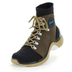 UYN Special Himalaya 6000 wasserfeste Outdoorschuhe aus Yakwolle High Damen black/brown 37