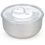 Zyliss Easy Spin 2 Salatschleuder 6 L Edelstahl Weiß