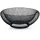 Intirilife Obstkorb Metall Schwarz 25 x 9,8 cm