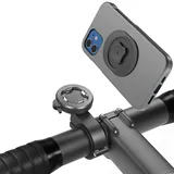 CQ Sincetop Handyhalterung Fahrrad, Motorrad Handyhalterung - Univeral Handy Fahrradhalterung, Stabile Aluminium Handyhalter Fahrrad Smartphone Halterung mit Ultra-Sperre für Rennrad MTB E Scooter