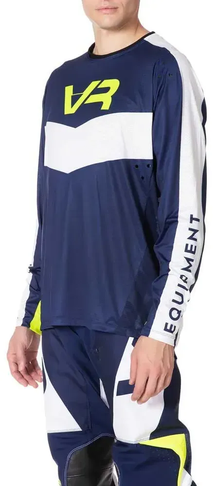 Vr Equipment Mx Racing Langarm-trikot - Blue - XL