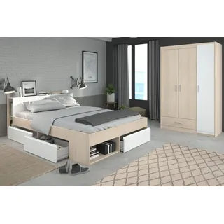 Parisot Schlafzimmer-Set "Most 71 Akazie-Weiß