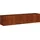 vidaXL Rostig 200 x 40 x 40 cm Braun