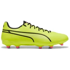Puma King Pro FG/AG Herren Electric Lime-Puma Black-Poison Pink 43