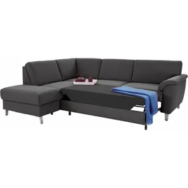 sit&more Ecksofa »Texel L-Form«, mit Federkern, wahlweise mit Bettfunktion und Bettkasten