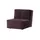 Nehl Schlafsessel Solino Velours 85 x 85 x 102 cm Lila mit Schlaffunktion