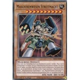 SR10-DE007 - Maschinenwesen Streitmacht - Common - DE - im Set mit Ultrapro Toploader - Yugioh