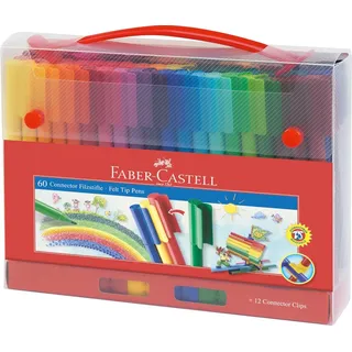 Faber-Castell Connector Filszstift Koffer 60 St.