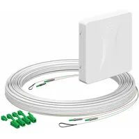 Kaiser 4252046 Teilnehmeranschluss Gf-TA E3S Connect®, Aufputz, 2xF, LC/APC