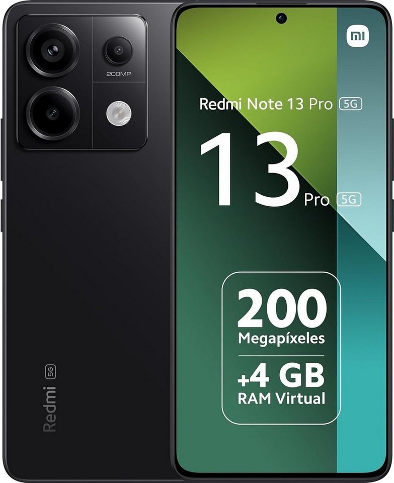 Xiaomi Redmi Note 13 Pro 5G 12+512GB Smartphone Handy (6.67 Zoll, 512 GB Speicherplatz, 200 MP Kamera)