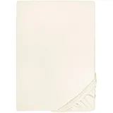 biberna 0077866 Jersey-Elastic 140 x 200 - 160 x 220 cm natur