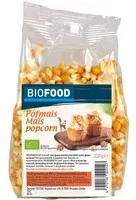 BIOFOOD Maïs Popcorn BIO Aliment 250 g