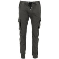 Alpha Industries Cotton Twill Jogger Freizeithose für Herren Greyblack