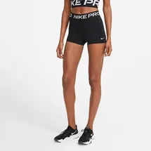 Nike Pro 3 Inch Tights Shorts Damen 010 black/white XS