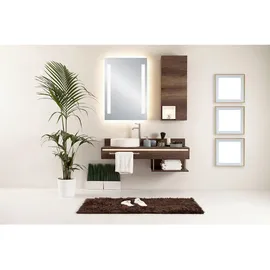 Mirrors and More Led Lichtspiegel Bad Wandspiegel Lina rechteckig, 50x70cm