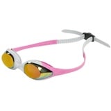 Arena Schwimmbrille arena Spider Junior Mirror r-pink-grey-pink, (1-St), maximalen Schutz vor Sonnenstrahlen bunt