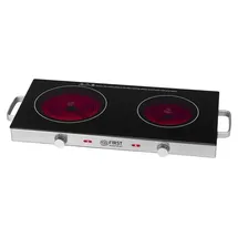 First Austria Infrarot-Doppelkochplatte 2800W