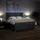 vidaXL Boxspringbett 180 x 200 cm Dunkelgrau