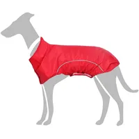 vidaXL Hunde Regenmantel Rot XXS