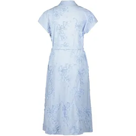 Betty & Co Sommerkleid Weiß/Hellblau 42