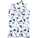 FLEURESSE Provence Cassis 344103 blau 155 x 220 + 80 x 80 cm