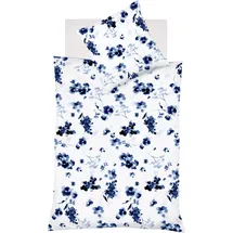 FLEURESSE Provence Cassis 344103 blau 155 x 220 + 80 x 80 cm