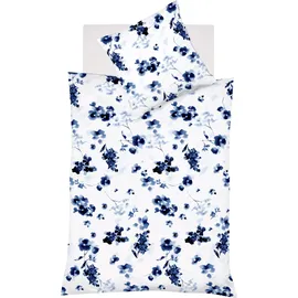 FLEURESSE Provence Cassis 344103 blau 155 x 220 + 80 x 80 cm