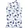 FLEURESSE Provence Cassis 344103 blau 155 x 220 + 80 x 80 cm