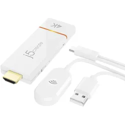 j5create ScreenCast 4K HDMITM Wireless Display Adapter