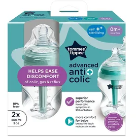 TOMMEE TIPPEE Näher An Der Natur Anti-kolik X2 260ml - Clear - One Size