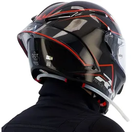 AGV Pista GP RR Performante Integralhelm - Dunkelgrau/Rot / XL