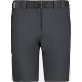 CMP Damen Trekkingshorts mit Gürtel Anthrazit 34