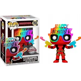 Pop Deadpool 30th Birthday Glasses Deadpool Vinyl Figur 783 Unisex Funko Standard