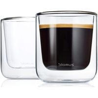 BLOMUS Nero Set 2 Kaffee-Gläser