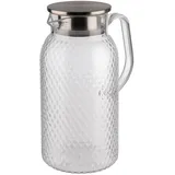 APS Saft-/ Wasserkanne in transparent Ø 11,5 cm, Höhe 24 cm, 1,8 Liter