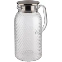 APS Saft-/ Wasserkanne in transparent Ø 11,5 cm, Höhe 24 cm, 1,8 Liter