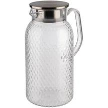 APS Saft-/ Wasserkanne in transparent Ø 11,5 cm, Höhe 24 cm, 1,8 Liter