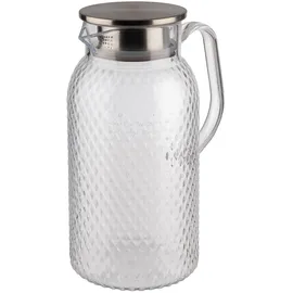 APS Saft-/ Wasserkanne in transparent Ø 11,5 cm, Höhe 24 cm, 1,8 Liter