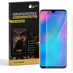 2x Displayfolie für Huawei P30 Pro FULL COVER CURVED Displayschutzfolie MATT