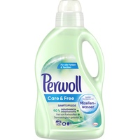 Perwoll Care und Free, Feinwaschmittel, 160 (8 x 20) Waschladungen, mit Mizellenwasser für empfindliche Haut und Allergiker geeignet