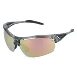 Rudy Project Sydus Unisex-Sonnenbrille Halbrand Oval Kunststoff-Gestell, grau