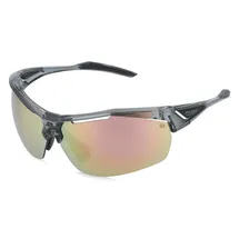 Rudy Project Sydus Unisex-Sonnenbrille Halbrand Oval Kunststoff-Gestell, grau