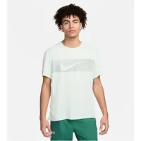 Nike Top Herren Flash Miler Top, Barely Green/Reflective Silv,