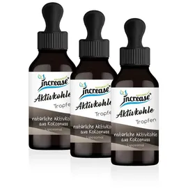 increase naturally Liposomale Aktivkohle Tropfen 3000 mg 180 ml