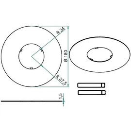 Brumberg 81006080 Reduzierring
