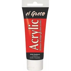 KREUL el Greco Acrylic Zinnoberrot 75 ml Tube