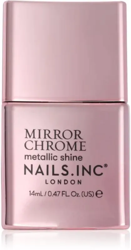Nails Inc. Mirror Chrome Nagellack mit hohem Glanz Farbton You're being Chromatic 14 ml